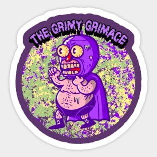 The Grimy Grimace Sticker